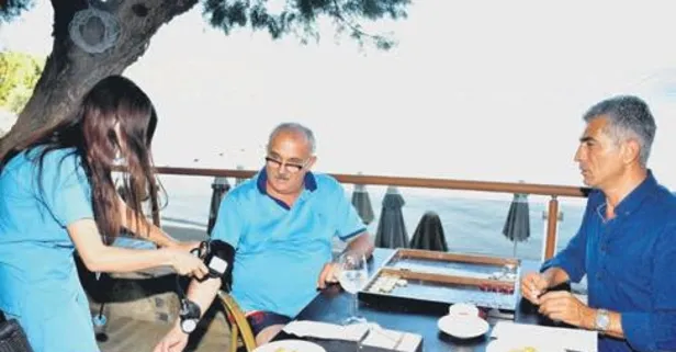 Faik Öztürk tavlada yenildi tansiyonu yükseldi