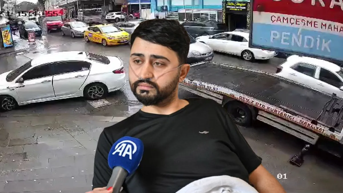 Pendik’te otomobil sürücüsünün ezdiği kurye konuştu: Küfür etti aynasını kırdım