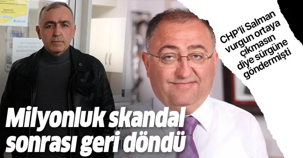 CHP'li Vefa Salman gitti, sürgüne yolladığı memur Mustafa Özkaynar geri döndü