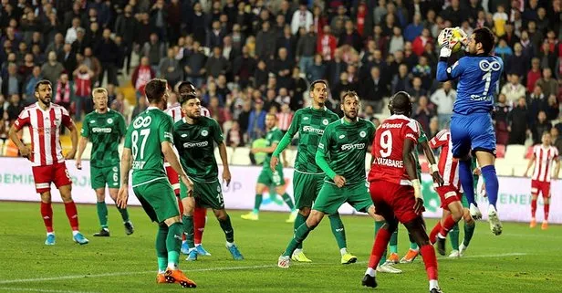 Maç sonucu: Demir Grup Sivasspor 2-0 Konyaspor