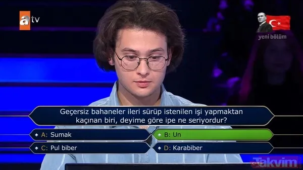 Kim Milyoner Olmak İster'de Kadir İnanır sorusu yarışmacının sonu oldu! Yeşilçam'ın o filmini bilemedi sosyal medyada gündem oldu - 12