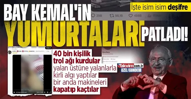 CHP’nin trol ordusu sosyal medyada patladı! Kemal Kılıçdaroğlu’nun Alevi provokasyonunda 20 bin porno içerikli bot hesap kullanıldı