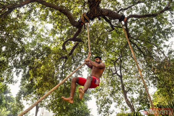 Hindistan'da güreşçiler böyle yetişiyor - 2