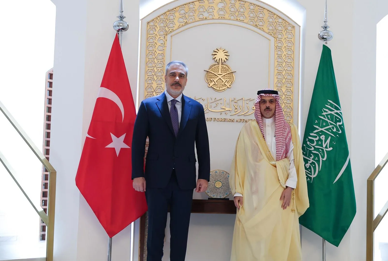 Fidan Suudi mevkidaşı ile görüştü