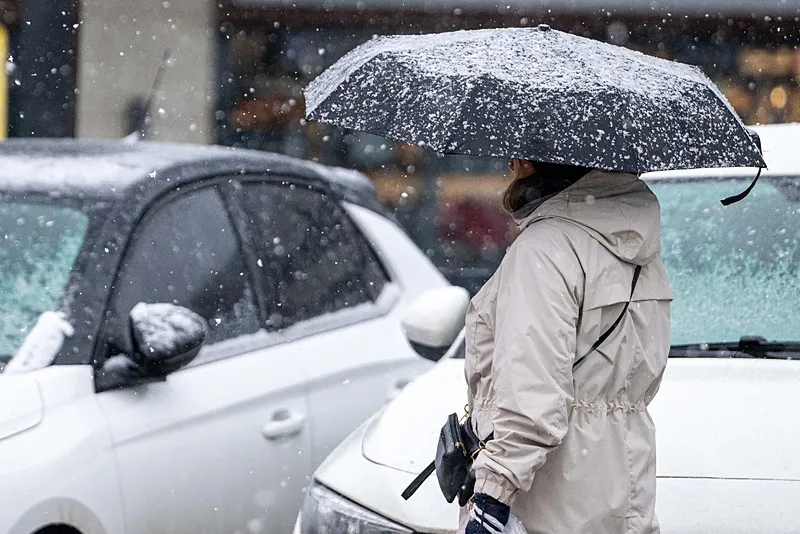 İlçelere göre kar yoğunluğu değişecek. (Kaynak: Takvim Foto Arşiv)