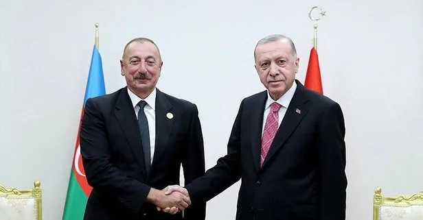 Son dakika: Başkan Erdoğan Azerbaycan Cumhurbaşkanı İlham Aliyev ile görüştü