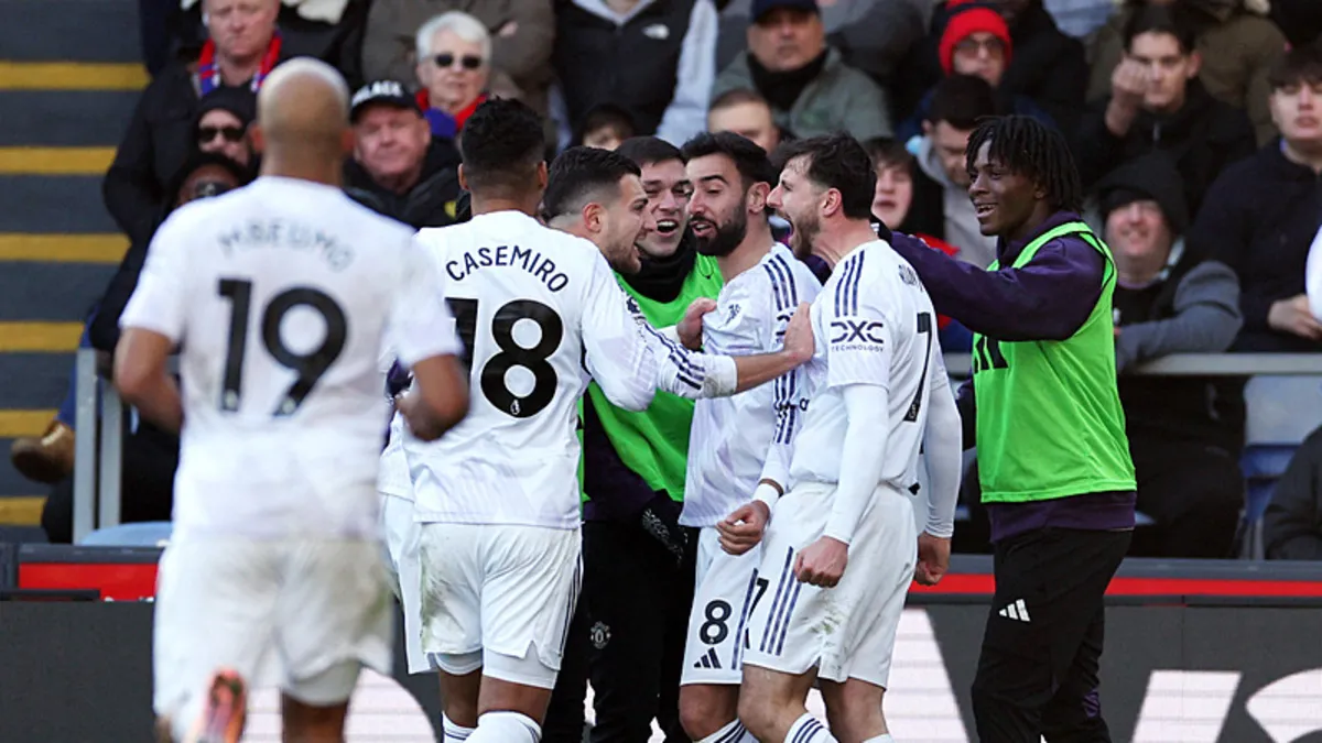 Kırmızı Şeytanlar geriden gelip kazandı! Crystal Palace - Manchester United: 1-2 | MAÇ SONUCU