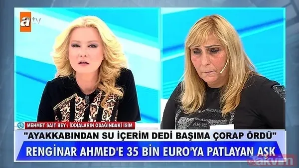 Önce iddia sonra itiraf! Müge Anlı ''Ayak fetişli bir aşk'' dedi, bir garip dolandırıcılık hikayesi! 35 bin Euro meselesi yılan hikayesine dönüştü - 12
