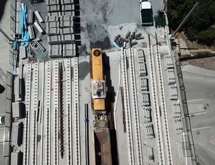 Halkalı-Gebze Banliyö Hattı'nda test treni raylarda