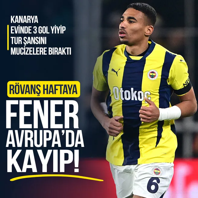 Avrupada kayıp! Fenerbahçe - Rangers: 1-3 | MAÇ SONUCU