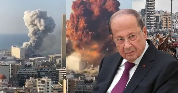 Lübnan Cumhurbaşkanı Mişel Avn: Patlamanın nedenleri netleşmedi; füze, bomba veya bir dış etken olabilir
