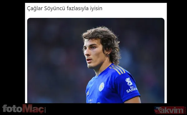 Çağlar Söyüncü İngiltere'yi sallıyor! Leicester City - Tottenham maçına Çağlar Söyüncü damgası - 15