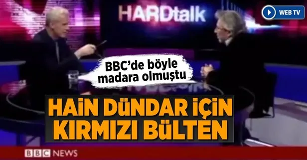 Can Dündar hakkında kırmızı bülten