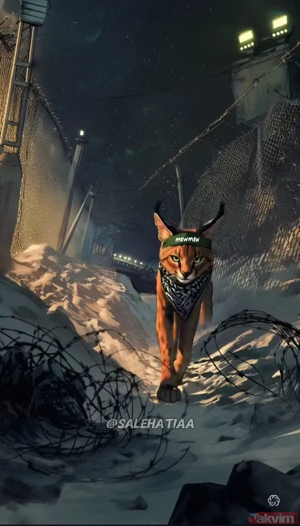 İsrail’e saldıran çöl vaşağı dünya gündeminde! Hayvanlar alemi işgal ordusunu hedef alıyor - 9