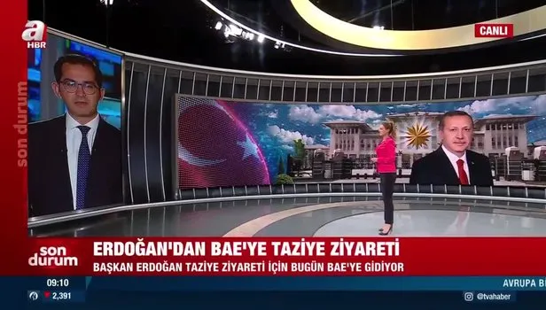 Başkan Erdoğan'dan Zayed El Nahyan'ın vefatı nedeniyle Abu Dabi'ye taziye ziyareti