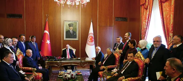 Meclis'te sürpriz buluşma