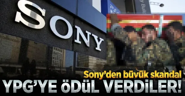 Sony’den büyük skandal: Ödül YPG’ye verildi!