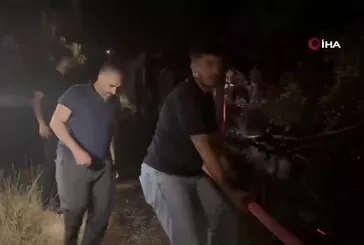 Arnavutköy'de ormanlık alanda çıkan yangın büyümeden söndürüldü
