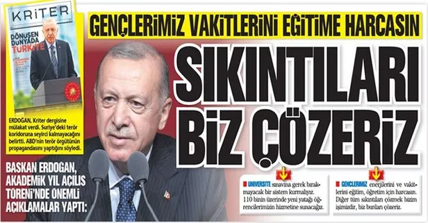 Sıkıntıları biz çözeriz