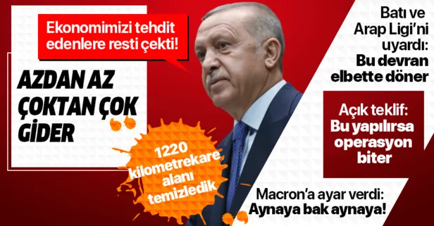 Son dakika: Başkan Erdoğan'dan AK Parti Grup Toplantısı'nda önemli açıklamalar