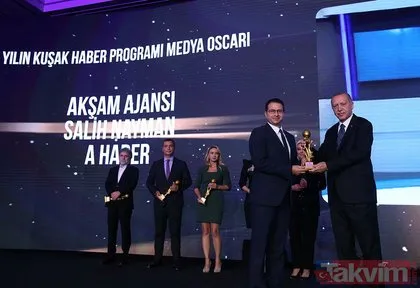 Turkuvaz Medya’ya ödül yağdı! Başkan Erdoğan, Medya Oskarları Ödüllerini takdim etti