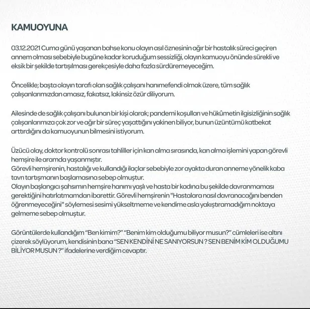 Hastanede olay çıkartıp sağlık çalışanını tehdit eden İYİ Parti'li Üsküdar İlçe Başkanı Hasan Ofluoğlu utanmadan kendini savundu-5