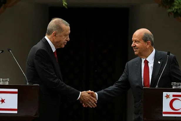 Gelenek bozulmadı! İlk durak KKTC... Başkan Recep Tayyip Erdoğan: Masaya dönüş için tanınma şart-2