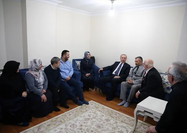 Erdoğan'dan 15 Temmuz gazisine ziyaret-4