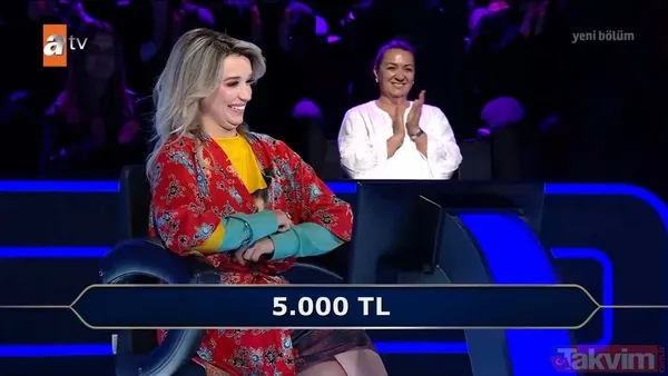 Kenan İmirzalıoğlu'nun sunduğu Kim Milyoner Olmak İster'de geceye damga vuran yarışmacı! Soruyu bilemeyince çekip gitti - 8