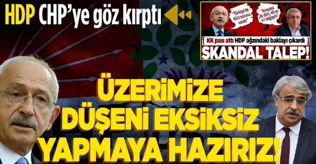 Kılıçdaroğlu'nun sözde "Kürt sorunu" iddialarının ardından HDP'den CHP'ye mesaj: Eksiksiz yapmaya hazırız
