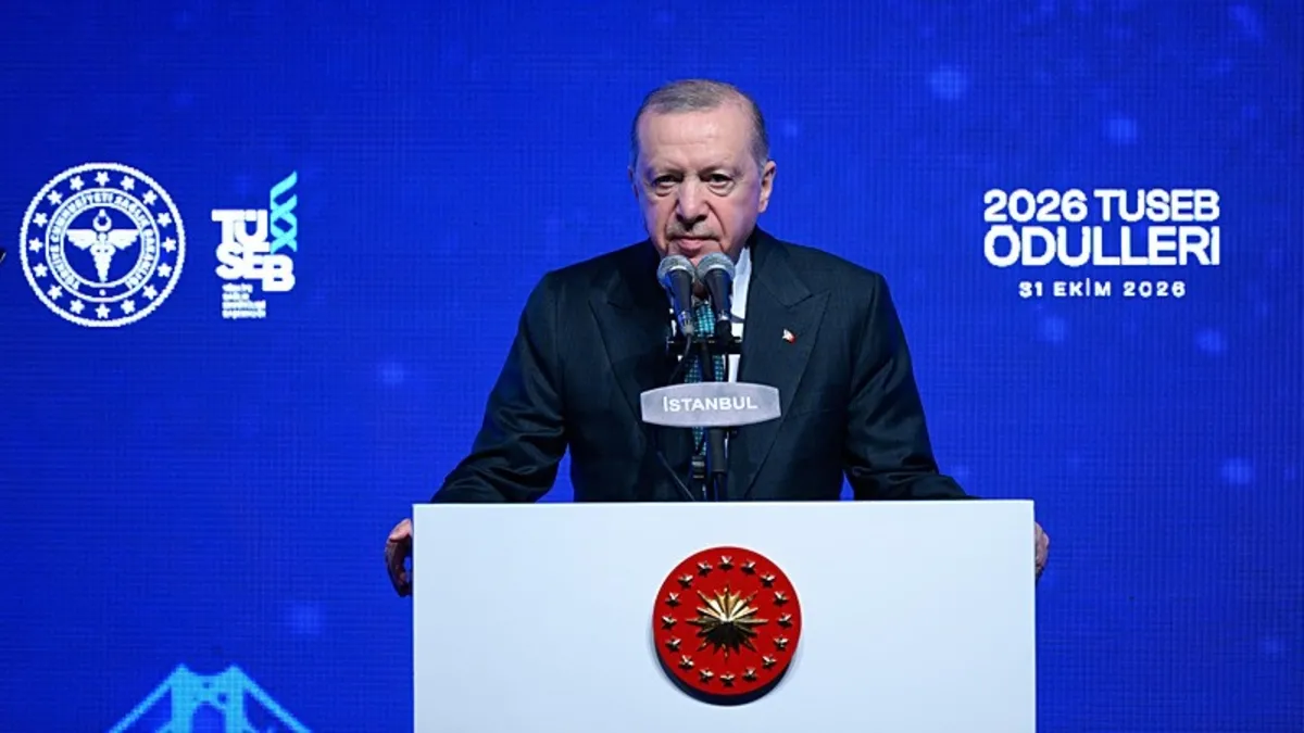 Başkan Erdoğan 12. Türk Tıp Dünyası Kurultayı'nda konuştu: Sağlıkta zirveye oynamayı sürdüreceğiz! Yerli üretimde hedefi açıkladı