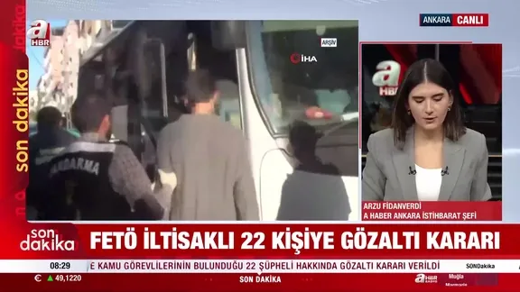 9 ilde eş zamanlı FETÖ operasyonu
