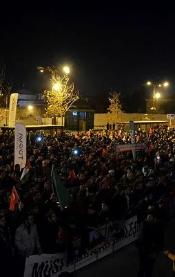 Türkiye Kudüs için ayakta