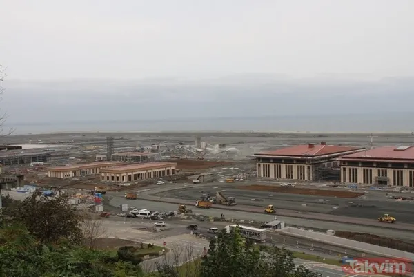 Başkan Erdoğan'ın açılışını yapacağı Rize-Artvin Havalimanı yarın hizmete giriyor! - 11