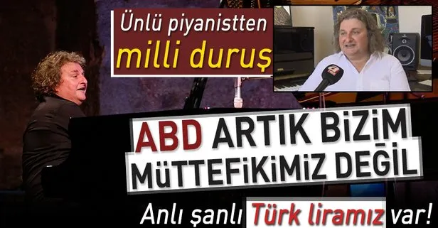 Ünlü piyanistten milli duruş