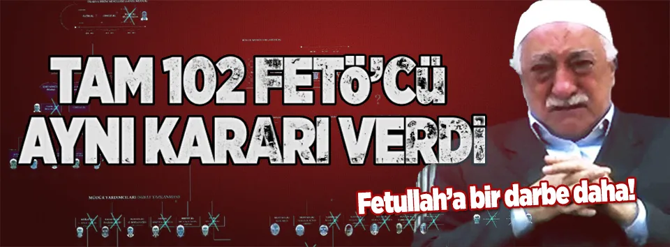 FETÖ'ye bir şok daha!