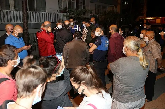Ankara'da kolonu patlayan bina boşaltıldı!