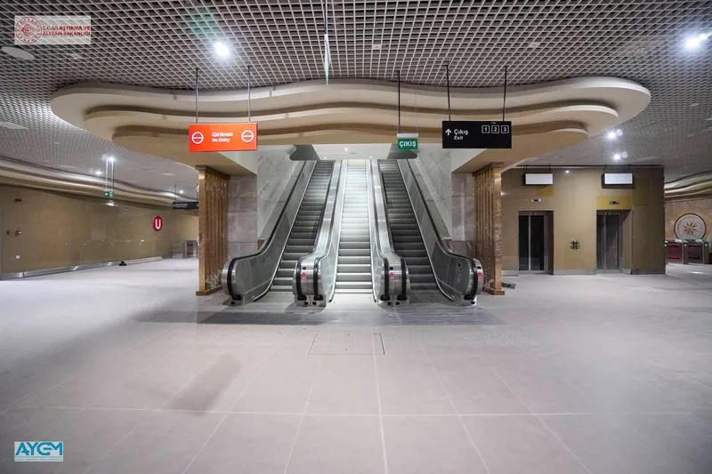 'En'lerin ve 'İlk'lerin projesi! Gayrettepe-Kağıthane metro hattı açıldı! İstanbul Havalimanı metrosu özellikleri neler? Hangi duraklar var?-17