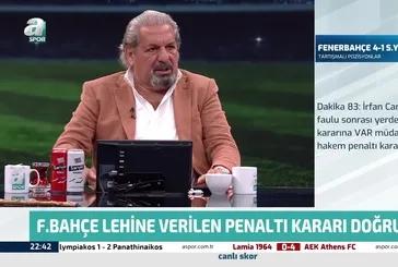 Erman Toroğlu yorumladı! Fenerbahçe'nin lehine verilen penaltı kararı doğru mu?
