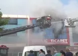 İstanbul Bağcılar'da iş yeri yangını