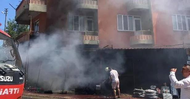 Son dakika: Çanakkale’nin Ayvacık ilçesinde bir iş yeri deposunda yangın çıktı
