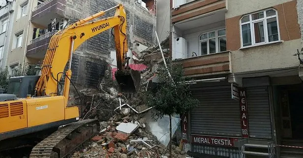 İstanbul’da korkutan yıkım! Deprem sanan vatandaş sokağa döküldü