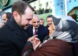 Bakan Berat Albayrak'a Trabzon'da sevgi seli