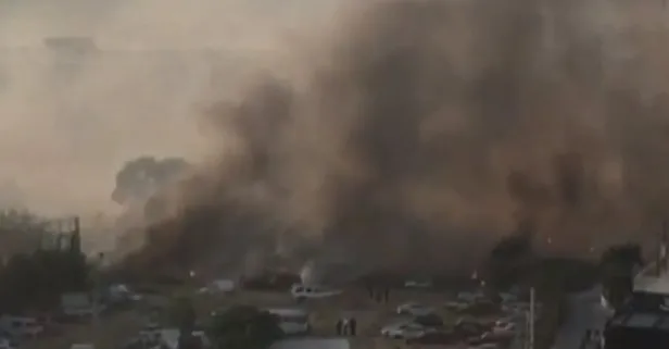 Son Dakika Izmir De Otluk Alanda Yandin Takvim