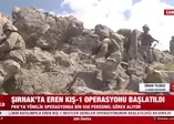 Şırnak'ta PKK'ya operasyon! İnleri bombalandı!