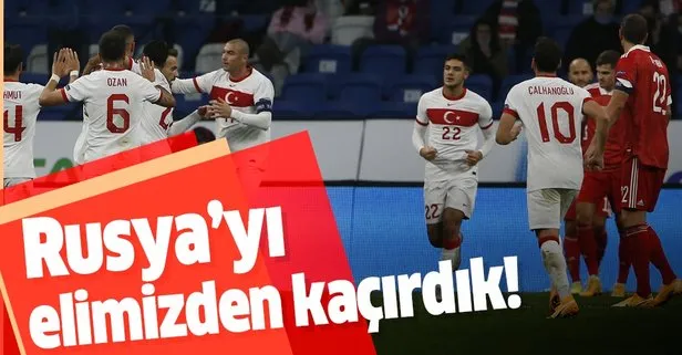 Rusya 1-1 Türkiye | MAÇ SONUCU
