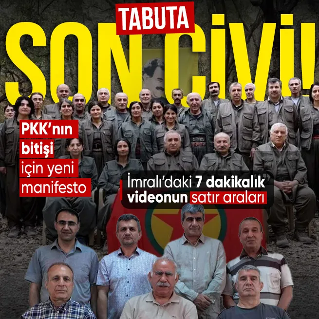 İmralıdan gelen 7 dakikalık videonun şifreleri! Teröristbaşı Öcalandan PKKnın bitişi için yeni manifesto: Bu sözlerle duyurdu
