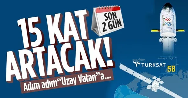 Türksat 5B 14 Haziran’da hizmete giriyor! Adım adım Uzay Vatana