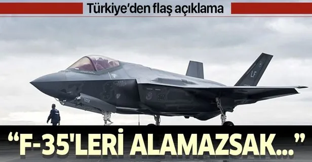 Türkiye'den F-35 açıklaması