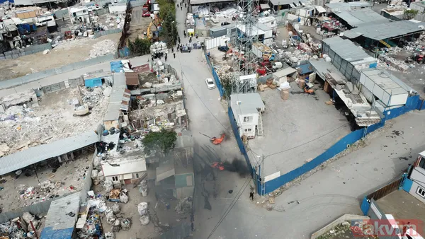 SON DAKİKA: Ümraniye'de ortalık karıştı! Ateşe verip polise taşlarla saldırdılar - 24